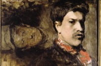 Andrea Robbi, self-portrait, around 1894, private collection